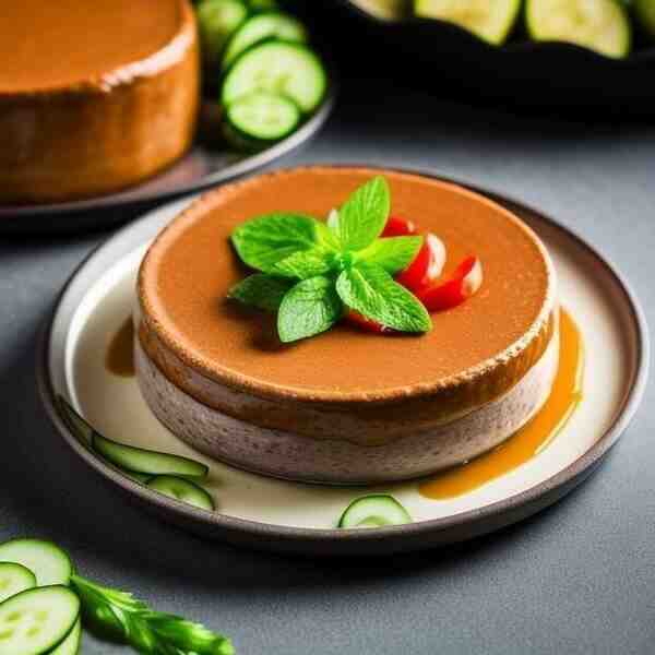 Печеночный паштет с маринованными огурцами